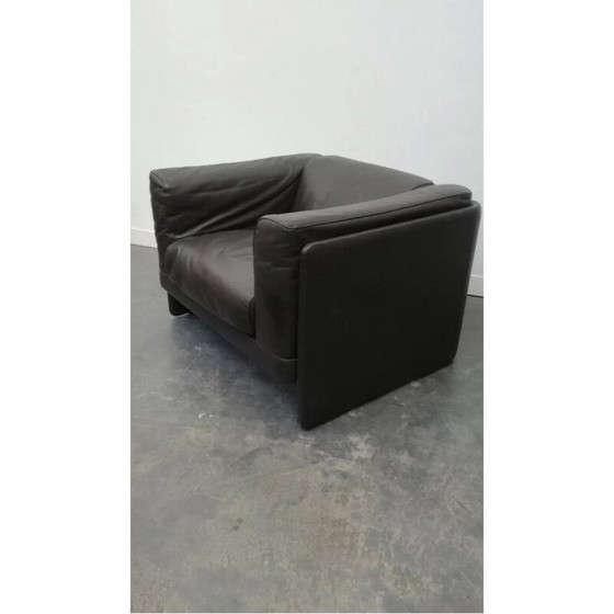 Image 1 of Paar vintage "le capanelle" fauteuils van Tito Agnioli voor Poltrona Frau, 1980
