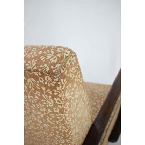 Image 1 of Set van 2 Art Deco vintage fauteuils door Jindrich Halabala, jaren 1940