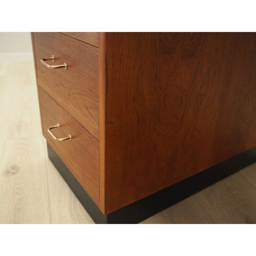 Vintage teakhouten bureau, Denemarken 1970