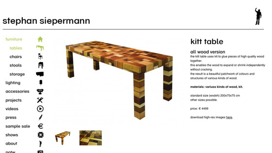 Image 1 of Stephan Siepermann Kitt Table