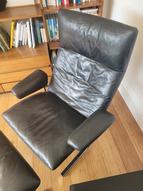 Image 1 of De Sede Ds-2030 fauteuil met voetenbankje