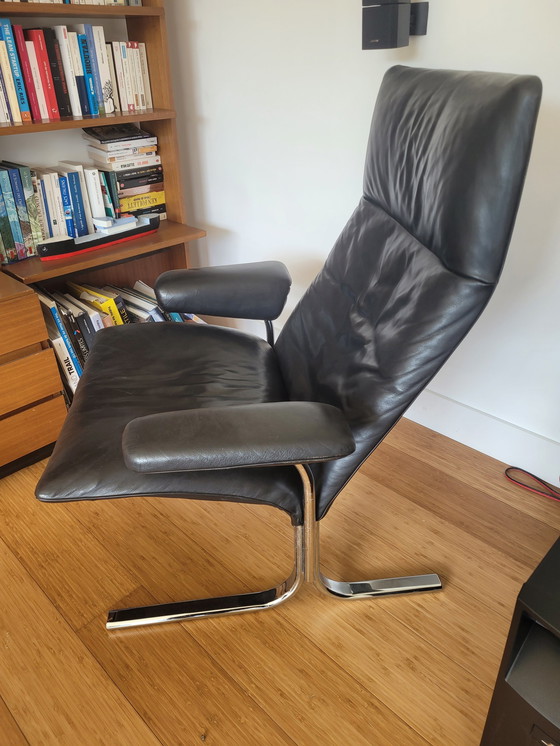 Image 1 of De Sede Ds-2030 fauteuil met voetenbankje