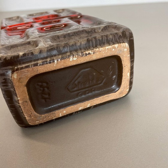 Image 1 of Vintage keramieken vaas voor Strehla, Duitsland 1970