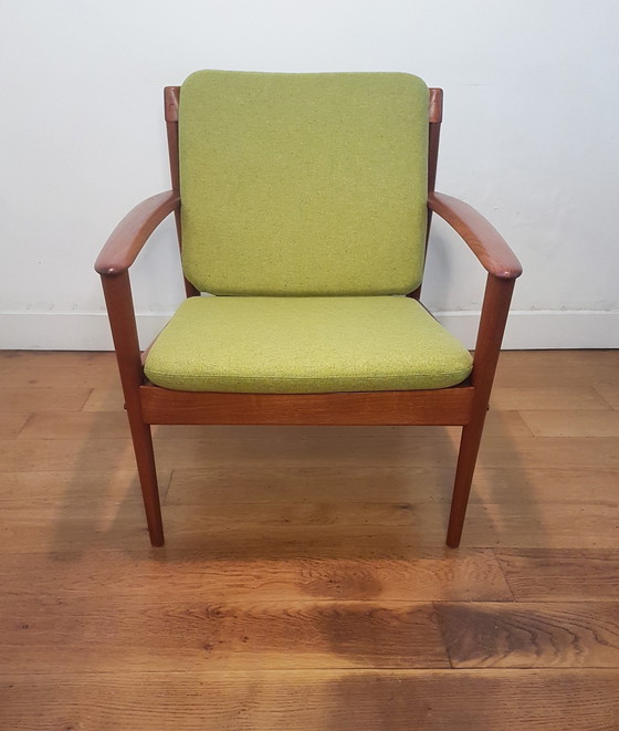 Image 1 of PJ56 fauteuil van Grete Jalk voor P. Jeppesen Møbelfabrik