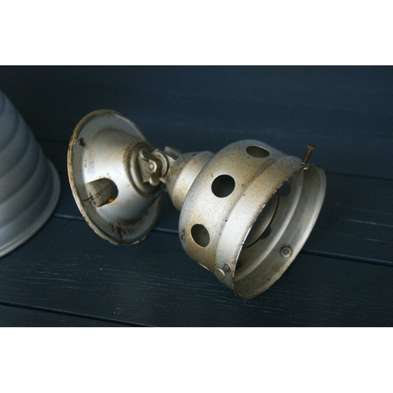 Image 1 of Vintage glazen wandarmatuur van Zeiss-Ikon, 1930