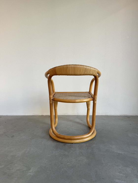 Image 1 of Vintage Bamboe Stoelen