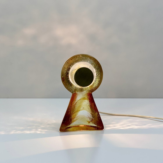 Image 1 of Murano glazen lamp 80's ontwerp