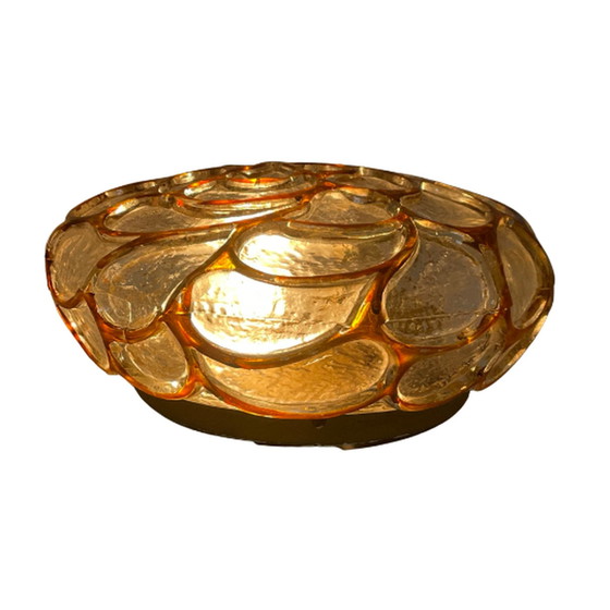 Image 1 of Vintage persglazen wand/plafond armatuur