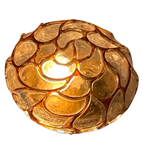 Image 1 of Vintage persglazen wand/plafond armatuur