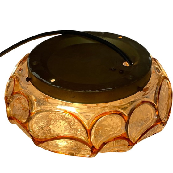 Image 1 of Vintage persglazen wand/plafond armatuur