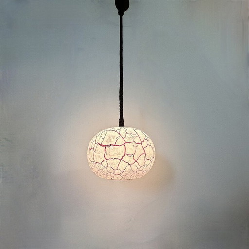 Mid-century hanglamp , jaren 1970