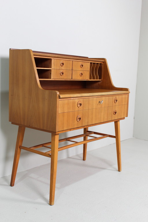 Vintage Deense Design Secretaire, Kaptafel - Jaren '60