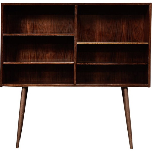 Mid-century Scandinavische palissander boekenkast van Gunni Omann voor Omann Jun Møbelfabrik, jaren 1960