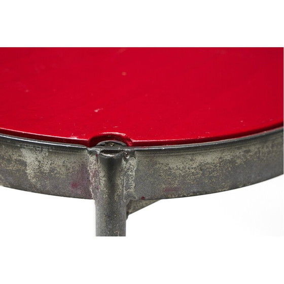 Image 1 of Vintage industriële houten stoelen, jaren 1940