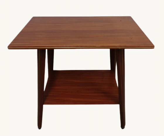 Image 1 of Vintage Bijzettafel/ Trolley / Barcart, Serveerwagen, Mid-Century 