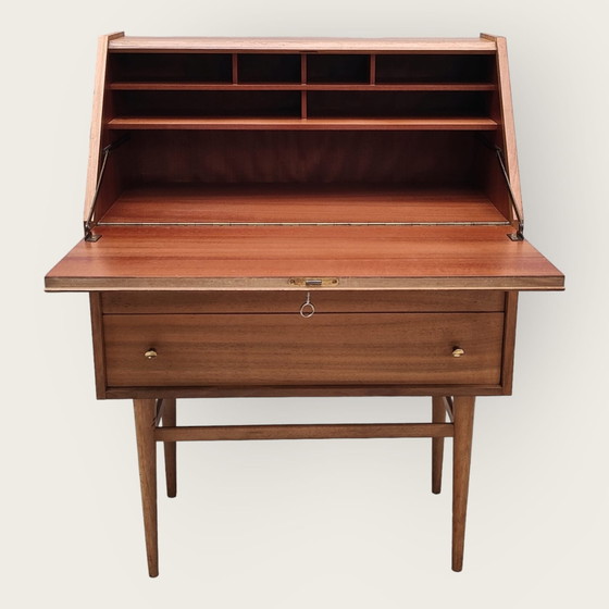 Image 1 of Mid Century secretaire