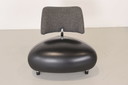 Leolux Pallone zwarte fauteuil