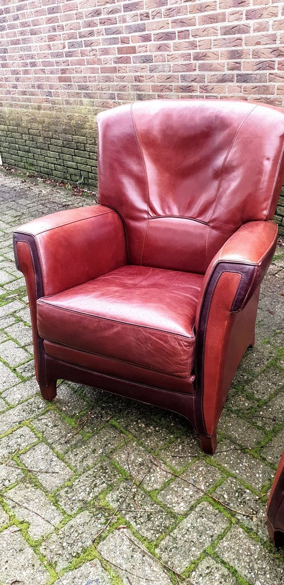 Image 1 of 2x Schuitema Jugendstil fauteuils