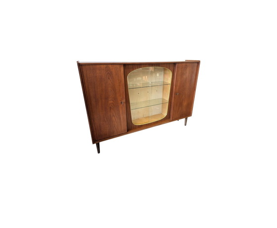 Image 1 of Vintage Highboard, Vitrinekast 