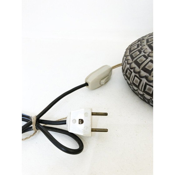 Image 1 of Scandinavische vintage lampvoet van keramiek, 1960-1970
