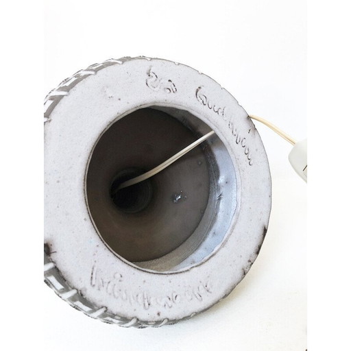 Scandinavische vintage lampvoet van keramiek, 1960-1970