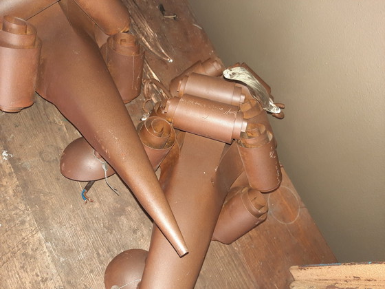 Image 1 of 2x Vintage Torch Wandlamp