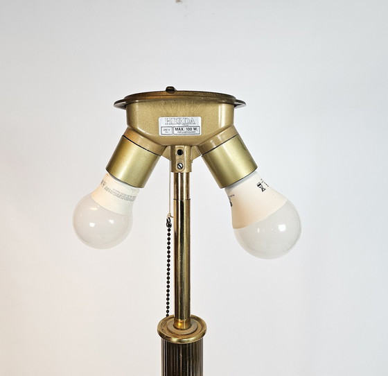 Image 1 of Herda Amsterdam - Vloerlamp - Hollywood Regency - Messing - 70S