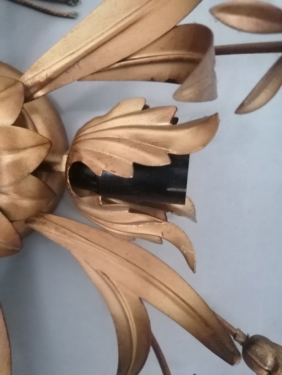 Image 1 of Vintage Korenschoof plafondlamp