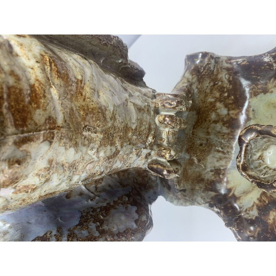 Image 1 of Vintage vogel keramiek door Arthur Craco, België 1970