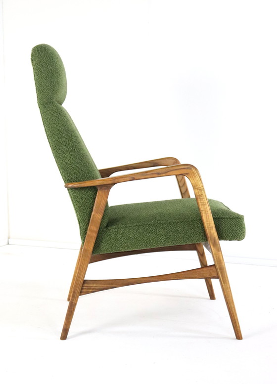 Image 1 of Fauteuil Herenmodel 'Duivendrecht' Vintage New Upholstery