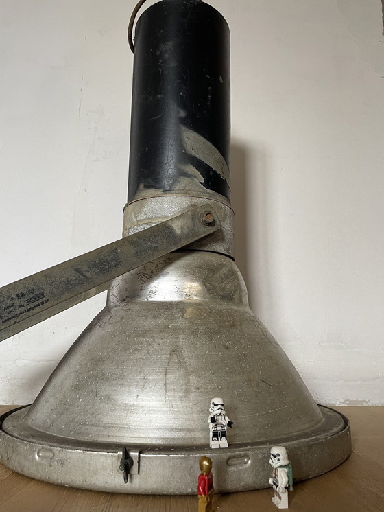 Image 1 of Grote industriële lamp van de Veb Narva Kombinat (Ddr)