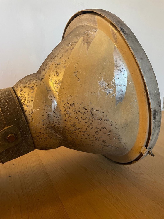 Image 1 of Grote industriële lamp van de Veb Narva Kombinat (Ddr)