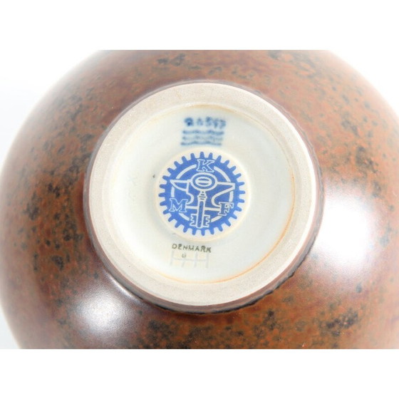 Image 1 of Scandinavische vintage keramieken vaas van Hans Henrik Hansen voor Royal Copenhagen, 1960