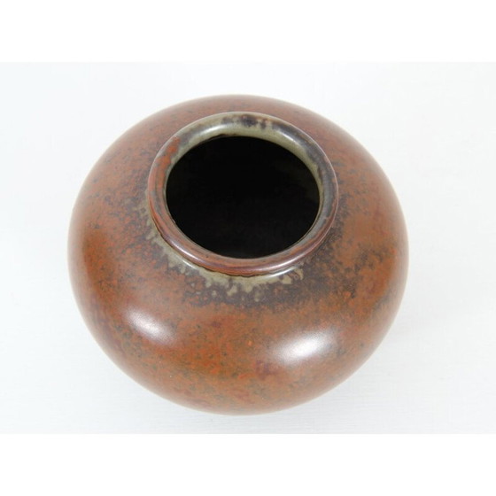 Image 1 of Scandinavische vintage keramieken vaas van Hans Henrik Hansen voor Royal Copenhagen, 1960