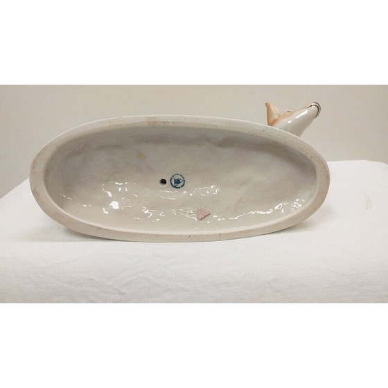 Image 1 of Vintage Doe porseleinen beeldje, Tsjecho-Slowakije 1960