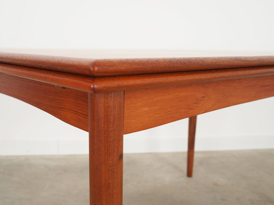 Image 1 of Teakhouten tafel, Deens ontwerp, 1970S, Productie: Denemarken