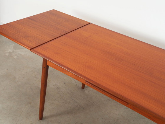 Image 1 of Teakhouten tafel, Deens ontwerp, 1970S, Productie: Denemarken