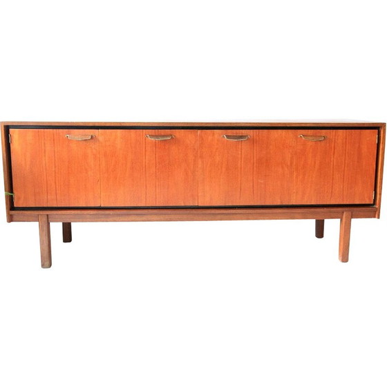 Image 1 of Deens vintage houten dressoir, jaren 1960