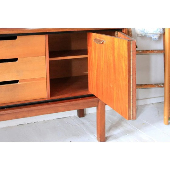 Image 1 of Deens vintage houten dressoir, jaren 1960