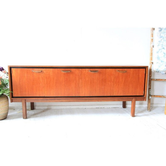 Image 1 of Deens vintage houten dressoir, jaren 1960