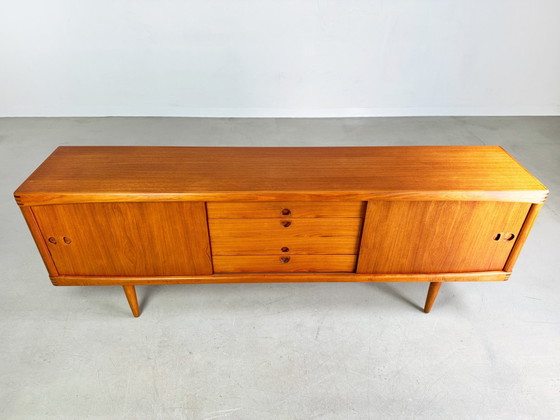Image 1 of Origineel Midcentury Dressoir Bramin Hw Klein Teak Deens Vintage