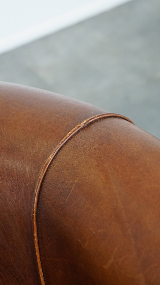 Image 1 of Schapenleren Clubfauteuil