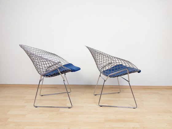 Image 1 of Harry Bertoia Diamond Stoelen Vintage 1970
