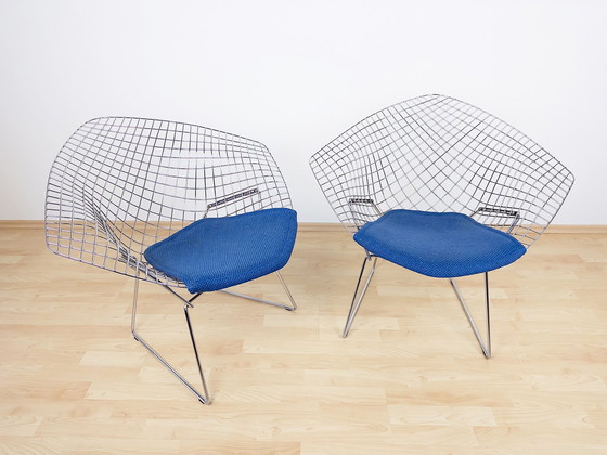 Image 1 of Harry Bertoia Diamond Stoelen Vintage 1970