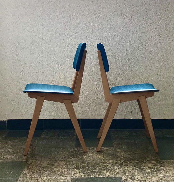 Image 1 of 2x vintage stoelen W.Duitsland