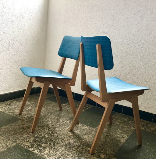 2x vintage stoelen W.Duitsland