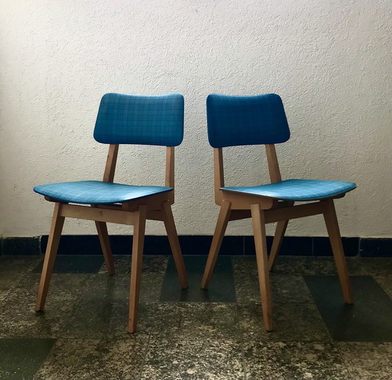 Image 1 of 2x vintage stoelen W.Duitsland