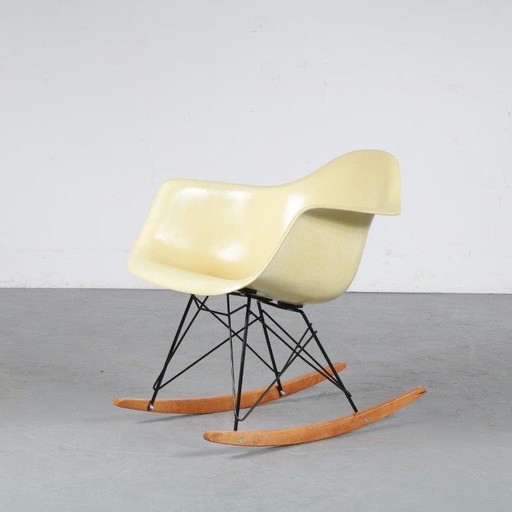 Zeldzame Eames Zenith Schommelstoel voor Herman Miller, VS 1950