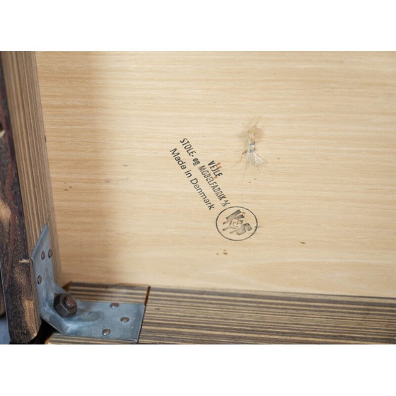 Image 1 of Vintage bijzettafel in palissander van Henning Kjærnulf voor Vejle Furniture, jaren 1960