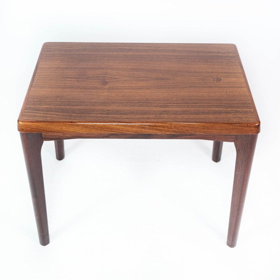 Image 1 of Vintage bijzettafel in palissander van Henning Kjærnulf voor Vejle Furniture, jaren 1960